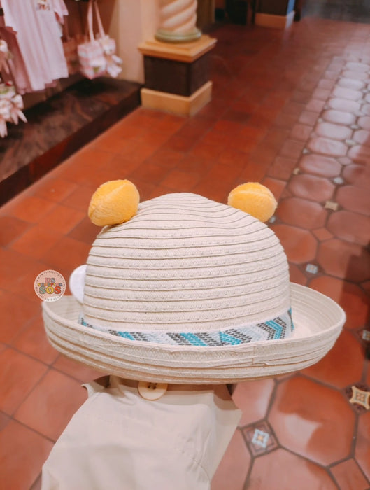 SHDL - Winnie the Pooh & Friends Springtime 2025 Collection x Winnie the Pooh Straw Hat with Ears for Adults