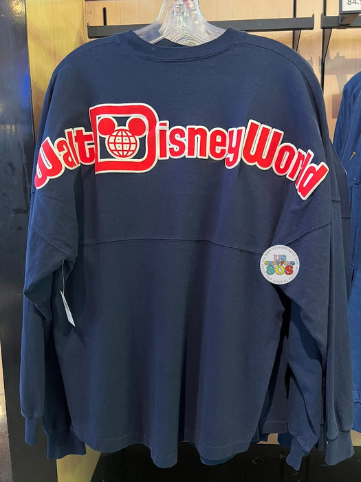 DLR/WDW - 2026 Spirit Jersey Mickey Park Logo Navy Pullover (Adults)