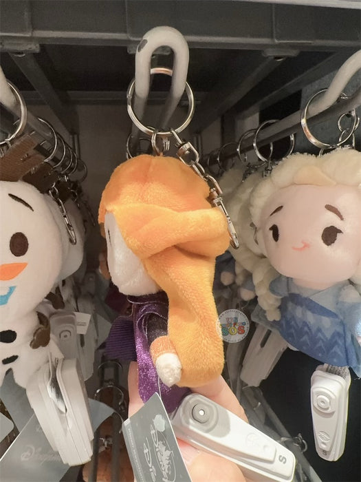 HKDL - World of Frozen x Anna "Flat" Plush Keychain