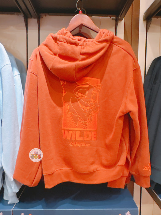 SHDL - 2026 Zootopia x Nick Wilde Zip Hoodies with Tie for Adults