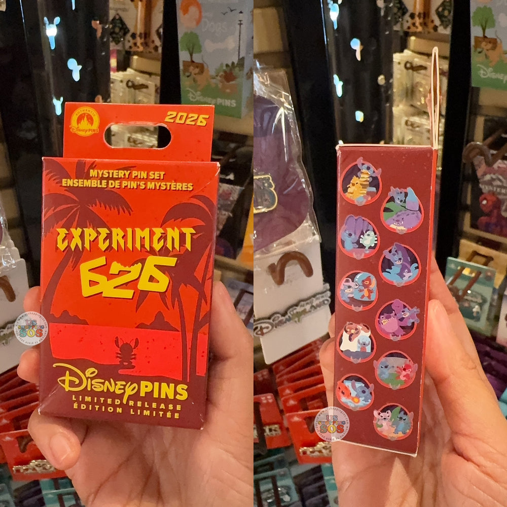 HKDL - 2026 Stitch Experiment 626 Mystery Pin Box