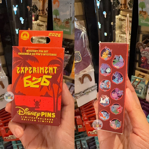 HKDL - 2026 Stitch Experiment 626 Mystery Pin Box