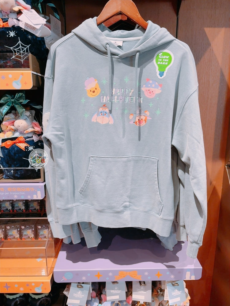 SHDL - 2025 Winnie the Pooh & Friends Halloween Collection x Winnie the Pooh & Friends ‘Glow in the Dark’ Pullover Hoodies for Adults