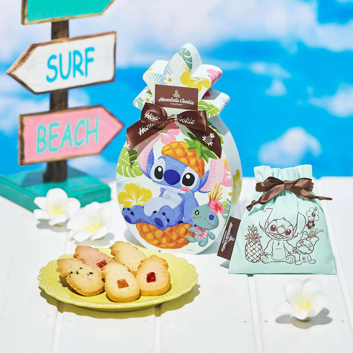 JDS - [Honolulu Cookie Company] 2026 Stitch & Scrump Pineapple Cookie Pineapple-shaped Boxed