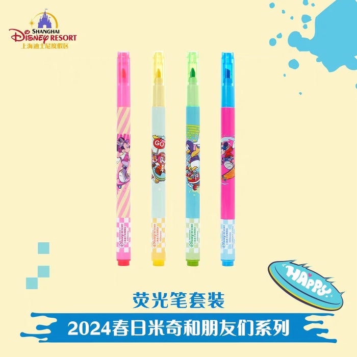 SHDL - Mickey Mouse & Friends Spring Day 2024 x Highlighter Pens Set