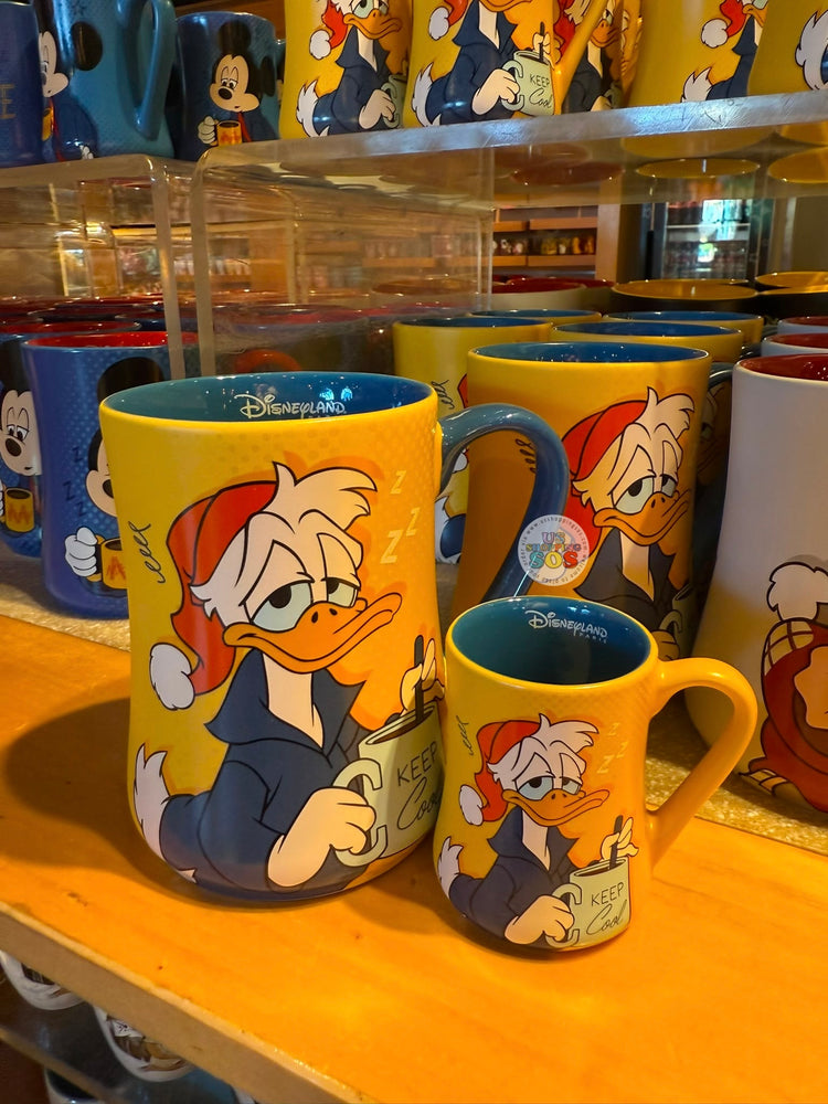 DLP - Sleepy Donald Duck “Too Tired To Be Angry” Coffee Expresso Mug