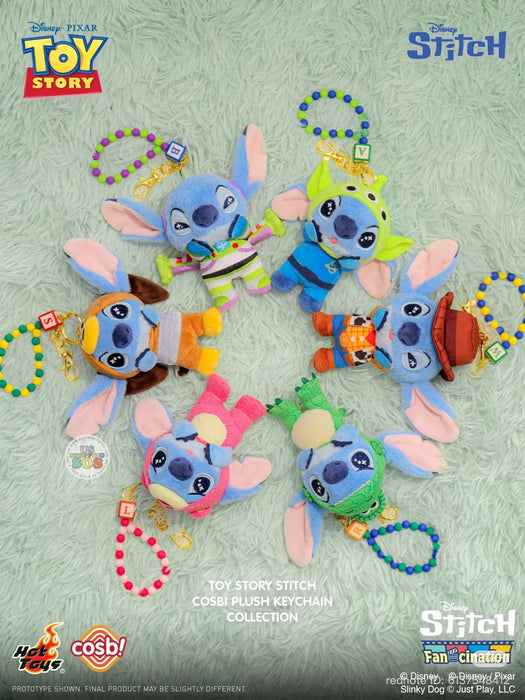 Hot Toy Cosbi - Toy Story Stitch Plush Keychain Blind Box