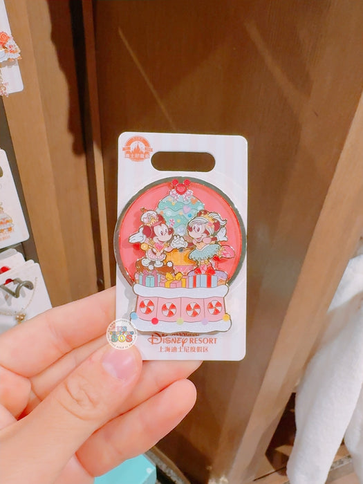 SHDL - 2025 Mickey & Friends Christmas Waltz Dance Collection x Mickey & Minnie Mouse Pin Badge