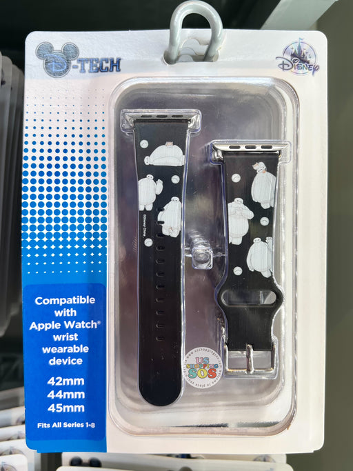 DLR - D-Tech Big Hero 6 Apple Watch Band - All-Over-Print Baymax Black