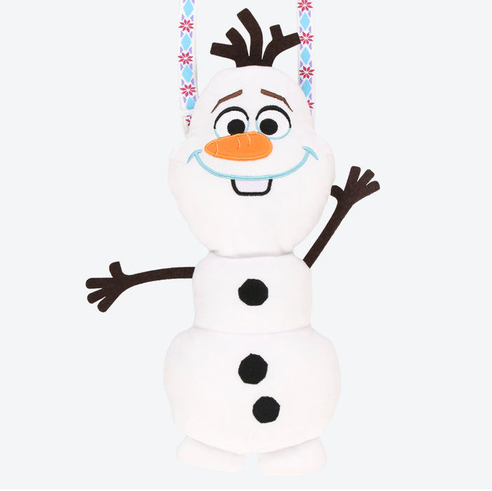 TDR - Fantasy Springs Anna & Elsa Frozen Journey Collection x Olaf Plush Shaped Shoulder Bag