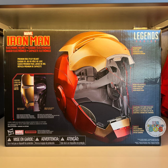 DLR - Marvel Legends Series Iron Man Electronic Helmet