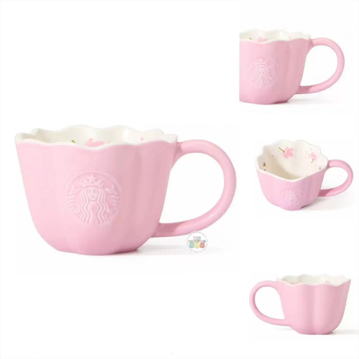Starbucks China - Sakura Cherry Blossom 2025 x 2. Mug 310ml (Release Date: Feb 11, 2025)