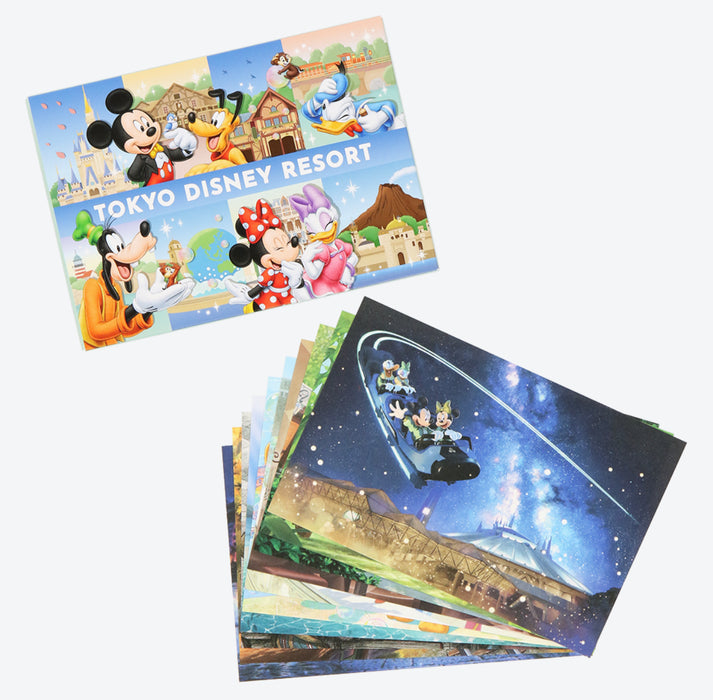 TDR - Tokyo Disney Resort 10 Postcards Set