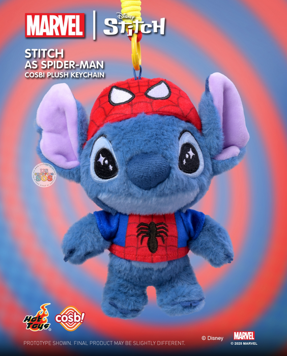 Hot Toy Cosbi - Marvel Stitch Blind Box Plush Keychain (Release Hot Toy Cosbi - Marvel Stitch Blind Box Plush Keychain (Release