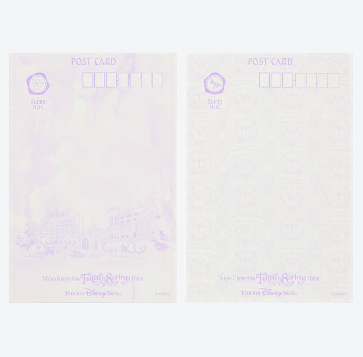 TDR - Fantasy Springs “Tokyo DisneySea Fantasy Springs Hotel” Collection x Mickey & Minnie Mouse Assorted Post Cards Set