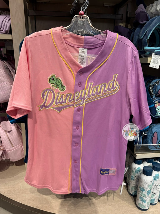DLR/WDW - Tangled Rapunzel Park Logo Pink Purple Baseball Jersey (Adult)