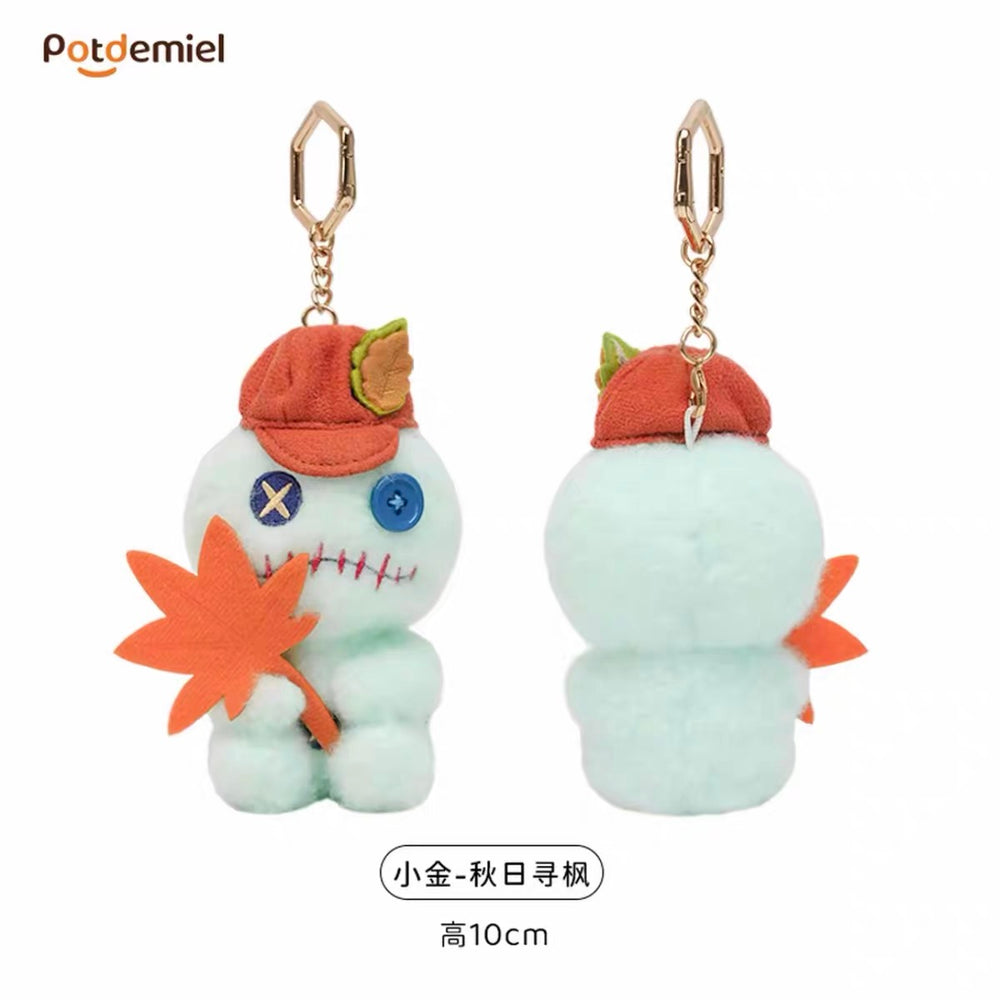 China Exclusive Potdemiel - 2026 Scrump ‘Maple Leaf Viewing’ Plush Keychain
