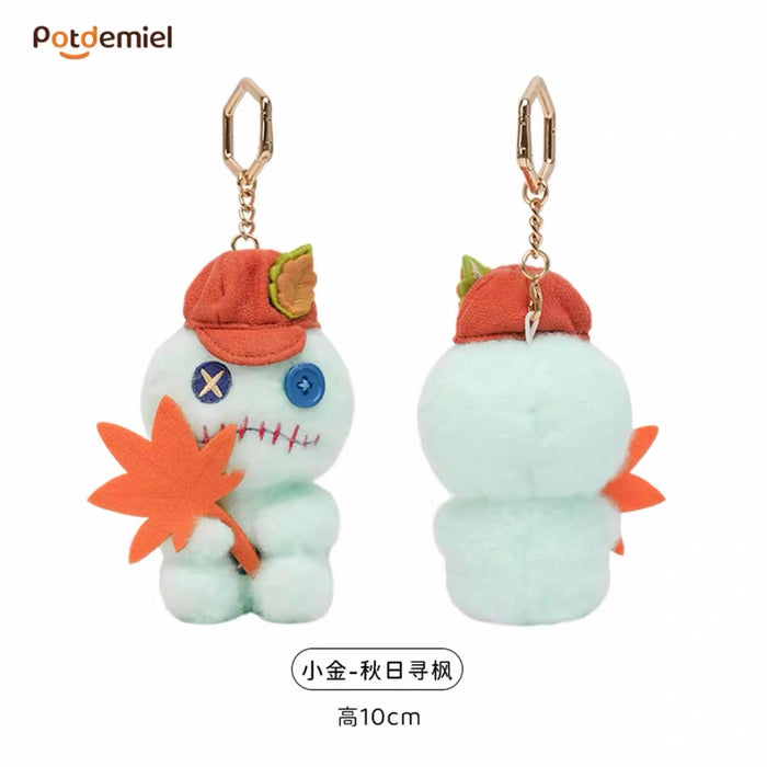 China Exclusive Potdemiel - 2026 Scrump ‘Maple Leaf Viewing’ Plush Keychain