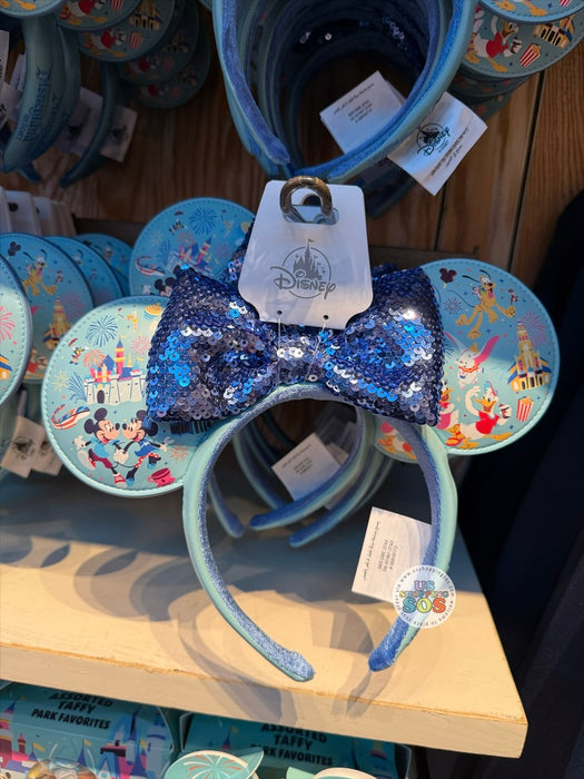 DLR/WDW - Play in the Park 2026 - Minnie Sequin Bow Imitation Leather Headband