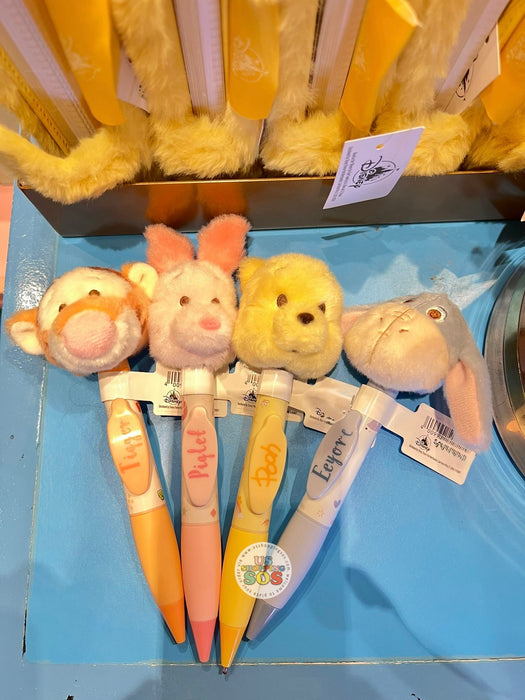 DLR/WDW - Winnie the Pooh - Eeyore Face Icon Plush Pen
