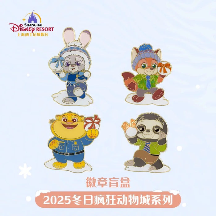SHDL - 2025 Winter Zootopia Collection x Mystery Pin Blind Box