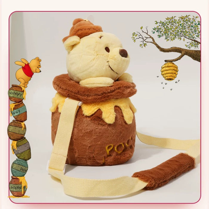 China Exclusive- Winnie the Pooh & Honey Pot Plushy Shoulder Bag
