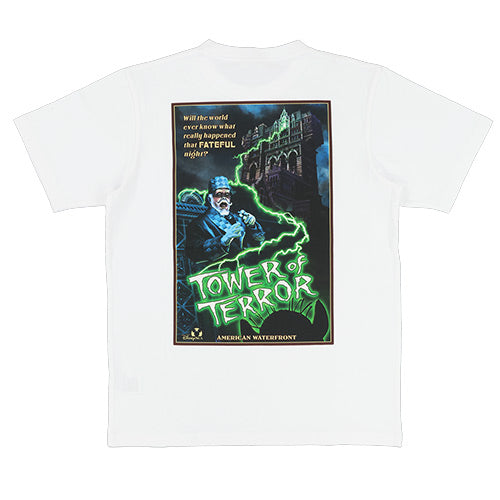 TDR - 2026 "Tower of Terror" Poster in the Back T Shirt for Adults (Release Date: Jul 16, 2026)