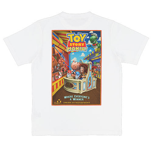 TDR - 2026 "Toy Story Mania!" Poster in the Back T Shirt for Adults (Release Date: Jul 16, 2026)