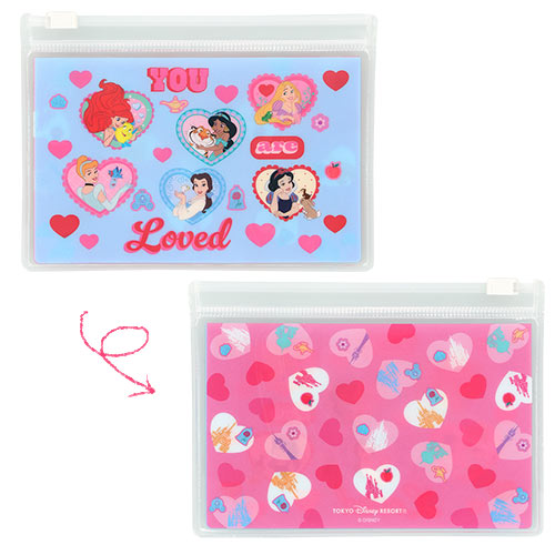 TDR - 2026 Disney Princess "You are Loved!" Collection x Stickers & Zip Case Set (Release Date: Jul 16, 2026)