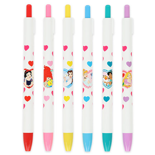 TDR - 2026 Disney Princess "You are Loved!" Collection x Clickart Color Pens Set of 6 (Release Date: Jul 16, 2026)