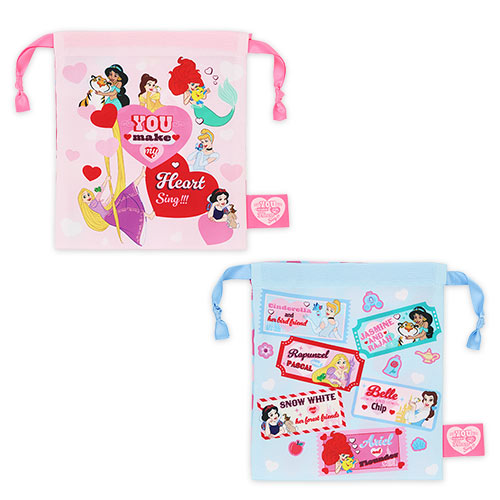 TDR - 2026 Disney Princess "You are Loved!" Collection x Drawstring Bags Set of 2 (Release Date: Jul 16, 2026)