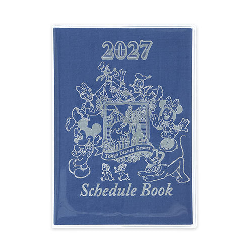 TDR - 2026 Calendar & Organizer x Tokyo Disney Resort Disney Characters 2027 Schedule Book/Diary (Release Date: Aug 13, 2026)