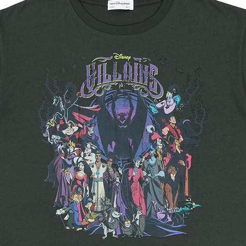 TDR - 2026 Disney Villians T Shirt for Adults (Release Date: Sep 3, 2026)