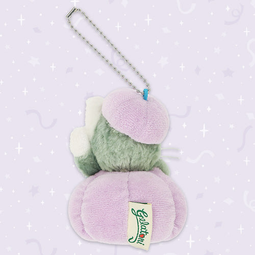 TDR - 2026 Duffy & Friends Halloween Autumn Surprise!! Collection x Gelatoni with Halloween Pumpkin Costume Plush Keychain (Release Date: Aug 25, 2026)