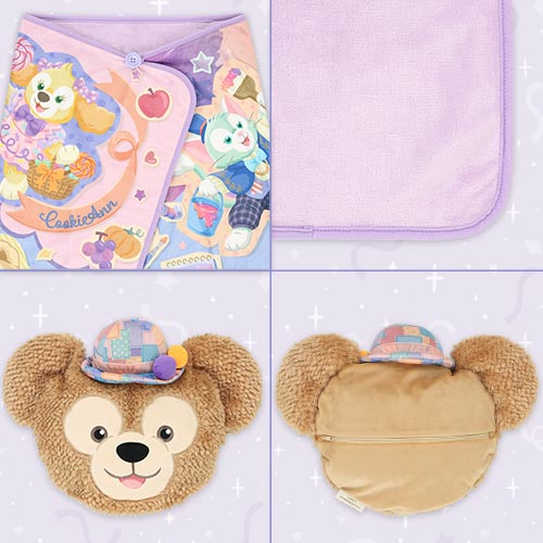 TDR - 2026 Duffy & Friends Halloween Autumn Surprise!! Collection x Blanket with Duffy Zipped Case (Release Date: Aug 25, 2026)