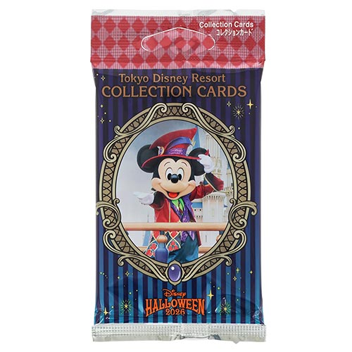 TDR - 2026 Disney Halloween Tokyo Disneyland Parade "The Villains Halloween 'Into the Frenzy' Collection Card Set (Release Date: Sep 15, 2026)
