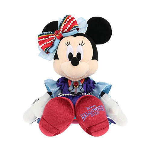 TDR - 2026 Disney Halloween Tokyo Disneyland Parade "The Villains Halloween 'Into the Frenzy' Minnie Mouse Plush Toy (Release Date: Sep 15, 2026)