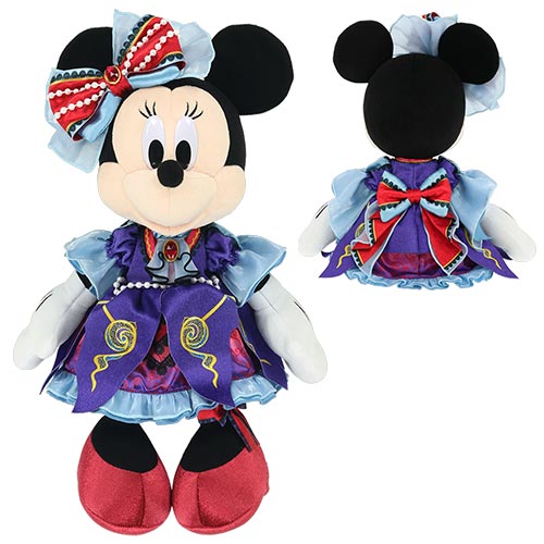 TDR - 2026 Disney Halloween Tokyo Disneyland Parade "The Villains Halloween 'Into the Frenzy' Minnie Mouse Plush Toy (Release Date: Sep 15, 2026)