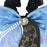 TDR - 2026 Disney Halloween Tokyo Disneyland Parade "The Villains Halloween 'Into the Frenzy' "Scrunchies Color: Blue (Release Date: Sep 15, 2026)