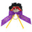 TDR - 2026 Diseny Halloween Tokyo Disneyland Parade "The Villains Halloween 'Into the Frenzy' "Scrunchies Color: Purple with Crown (Release Date: Sep 15, 2026)
