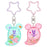 TDR - 2026 Disney Halloween x Mickey & Minnie Mouse 'Scared Ghost & Pumpkin Lantern Collection x Keychains Set of 2 (Release Date: Sept 15, 2026)
