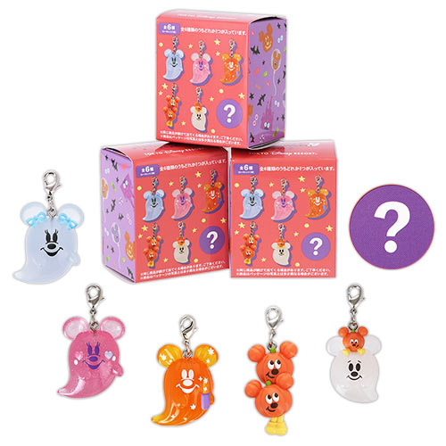 TDR - 2026 Disney Halloween x Mickey & Minnie Mouse 'Scared Ghost & Pumpkin Lantern Collection x Mystery Charm Single Box (Release Date: Sept 15, 2026)