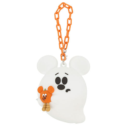 TDR - 2026 Disney Halloween x Mickey & Minnie Mouse 'Scared Ghost & Pumpkin Lantern Collection x Bag Charm & Case (Release Date: Sept 15, 2026)
