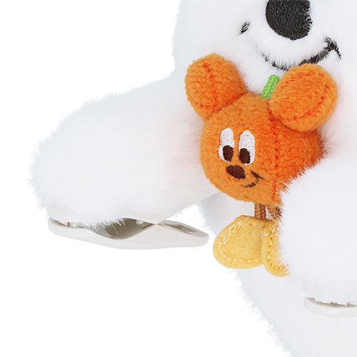 TDR - 2026 Disney Halloween x Mickey & Minnie Mouse 'Scared Ghost & Pumpkin Lantern Collection x Shoulder Plush Toy & Keychain (Release Date: Sept 15, 2026)
