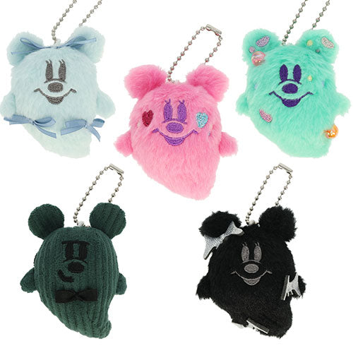 TDR - 2026 Disney Halloween x Mickey & Minnie Mouse 'Scared Ghost & Pumpkin Lantern Collection x Mystery Plush Keychain Single Box (Release Date: Sept 15, 2026)