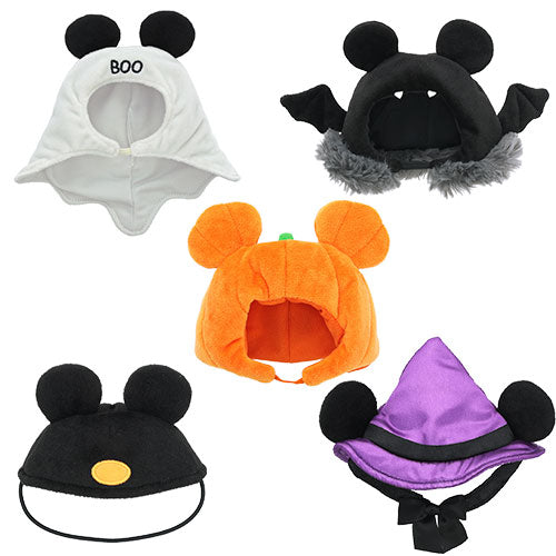 TDR - 2026 Disney Halloween x Mickey & Minnie Mouse 'Scared Ghost & Pumpkin Lantern Collection x Mystery Plush Toy Costume Whole Box Set (Release Date: Sept 15, 2026)