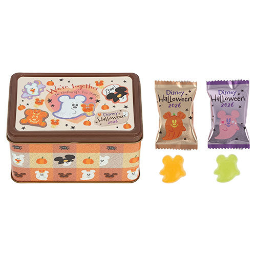 TDR - 2026 Disney Halloween x Mickey & Minnie Mouse 'Scared Ghost & Pumpkin Lantern Collection x Gummy Box Set (Release Date: Sept 15, 2026)