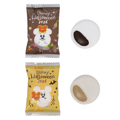 TDR - 2026 Disney Halloween x Mickey & Minnie Mouse 'Scared Ghost & Pumpkin Lantern Collection x Case with Marshmallow (Release Date: Sept 15, 2026)