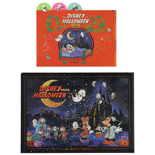 TDR - 2026 Halloween Mickey & Friends Treasure Collection x Clear Folders Set of 2 (Release Date: Sep 15, 2026)