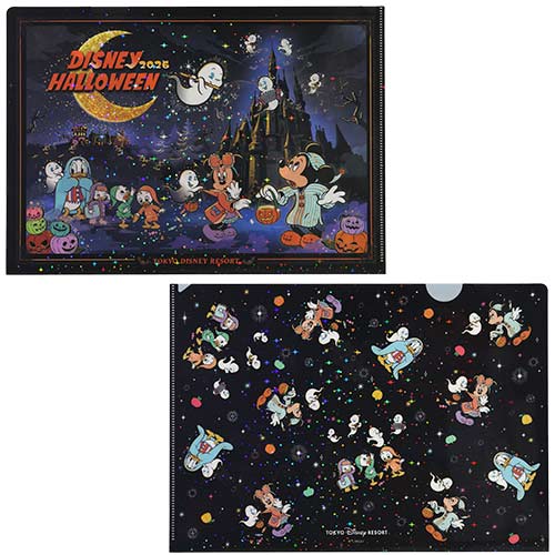 TDR - 2026 Halloween Mickey & Friends Treasure Collection x Clear Folders Set of 2 (Release Date: Sep 15, 2026)
